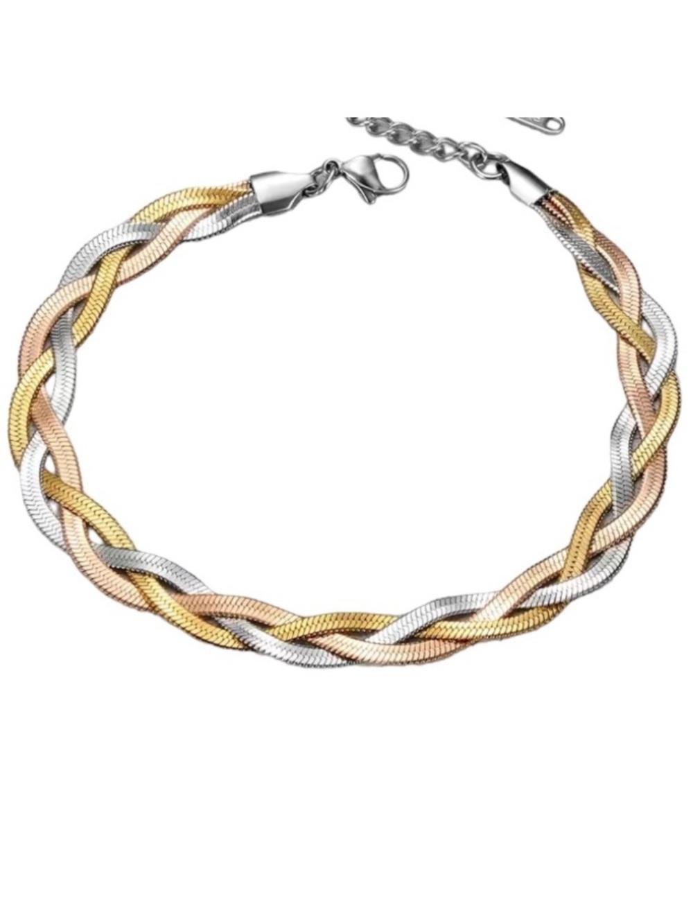 Tricolor Braided Bracelet